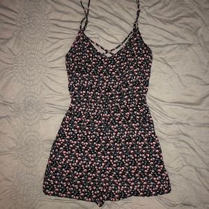 H&M floral print romper
